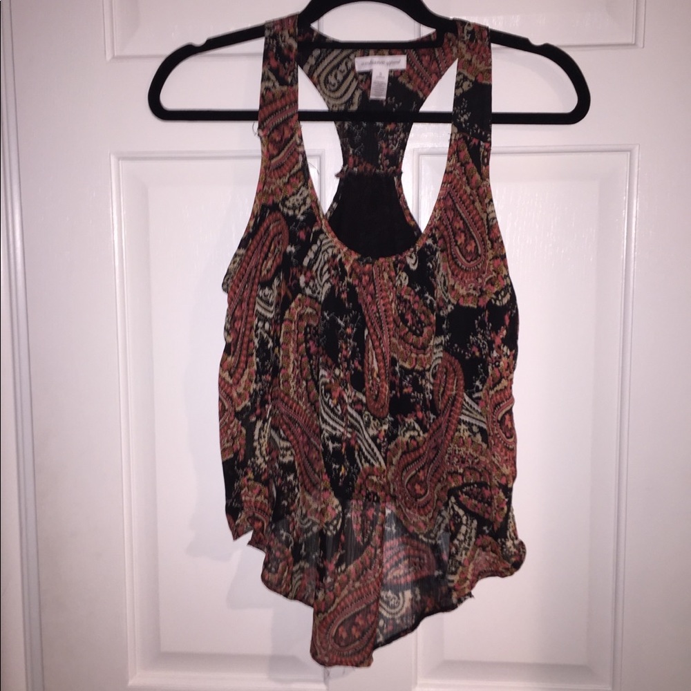 Printed Crop Top